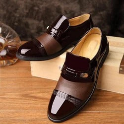 Men Business casual formal shoes