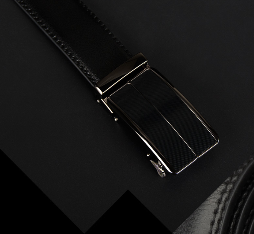 Male pin buckle belt