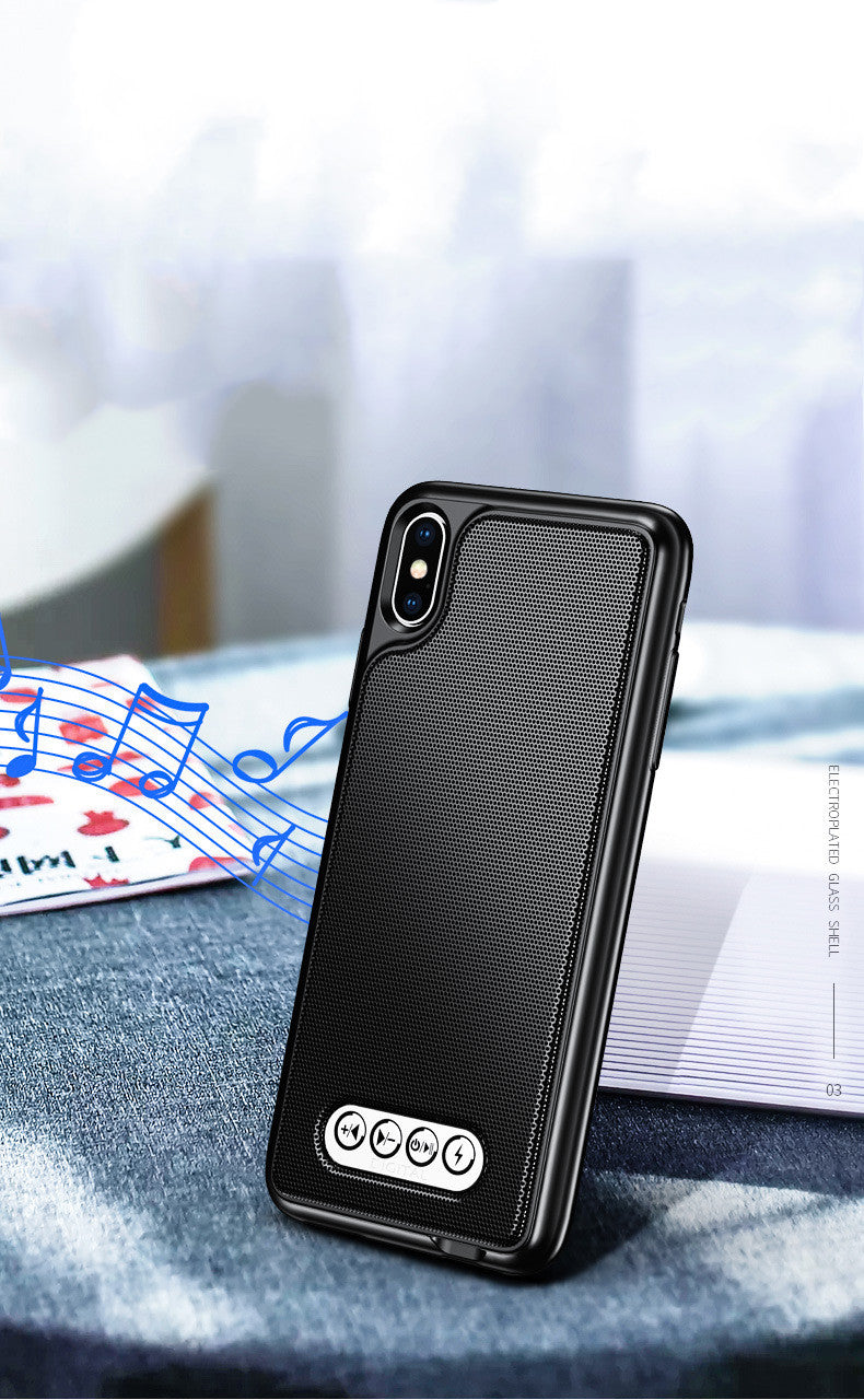 Compatible with Apple , 3 in 1 Bluetooth Speaker Phone Case for Phone