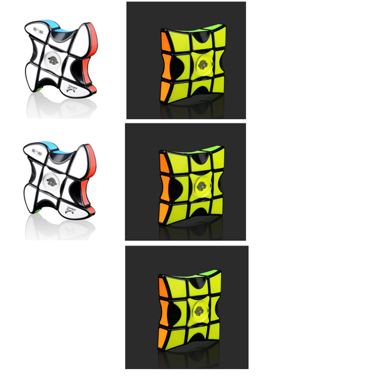Rotating Fingertip Gyro Rubik's Cube 5.8cm Finger Decompression Toy
