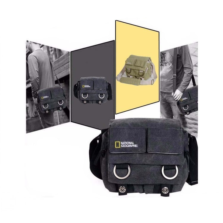 Men's and women's one-shoulder diagonal digital camera bag