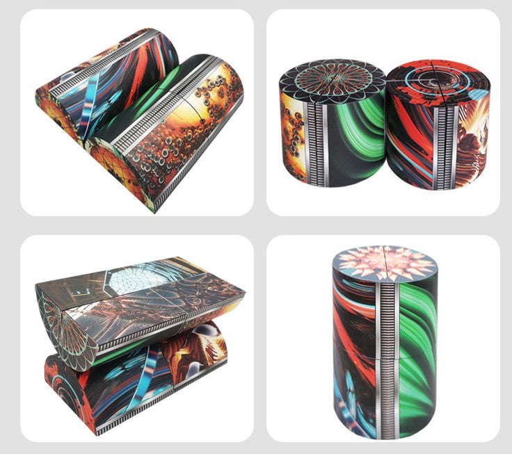 Three Dimensional Infinite Magic Cube Geometry