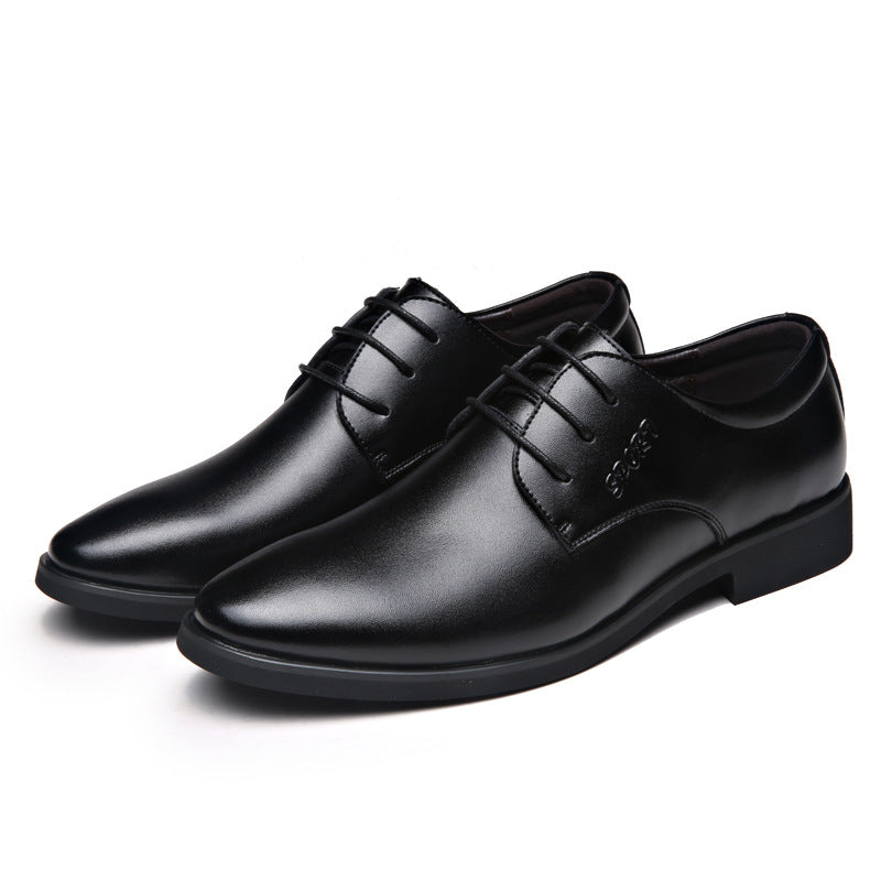 Classic casual British men's formal business leather shoes wedding shoes