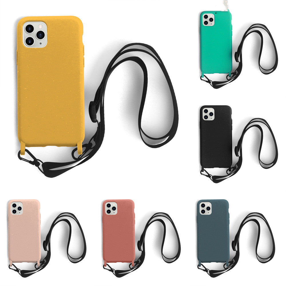 Environmental protection sling phone case