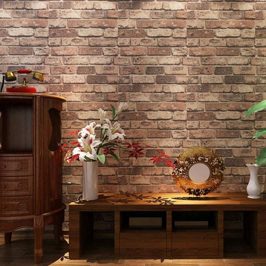 Imitation brick pattern brick wallpaper