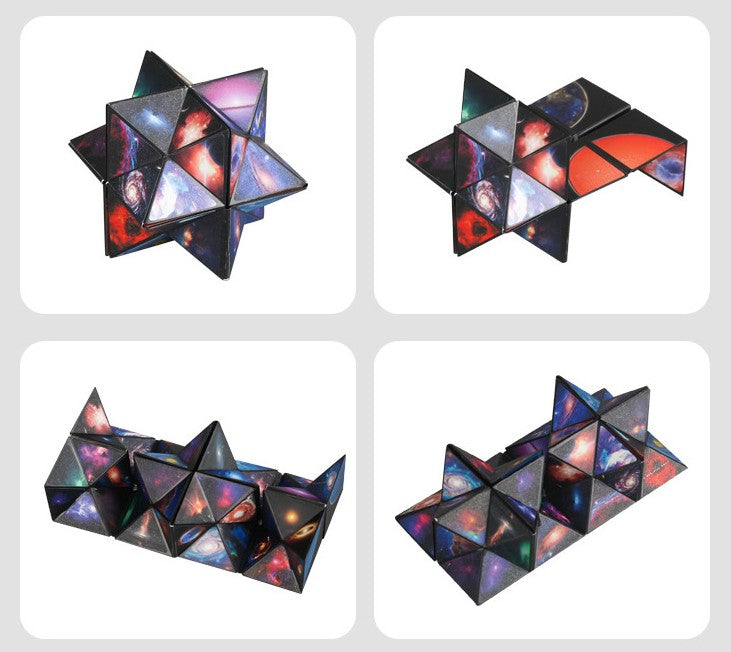 Three Dimensional Infinite Magic Cube Geometry