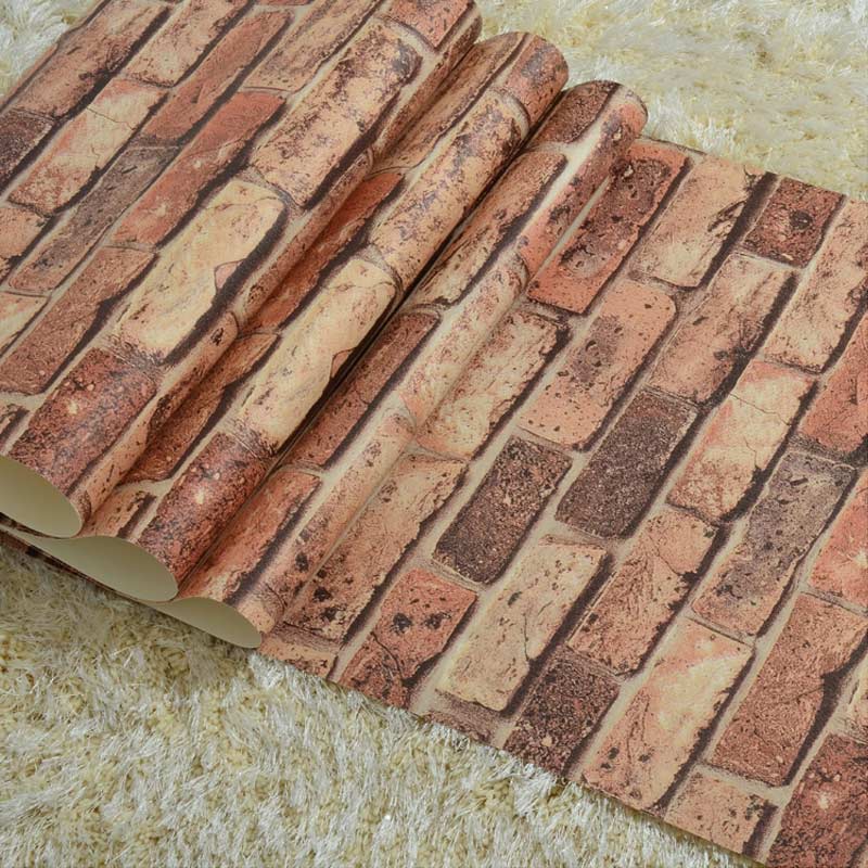 Imitation brick pattern brick wallpaper