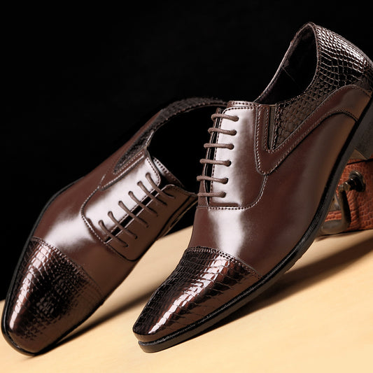 2022 Business imported leather shoes for men