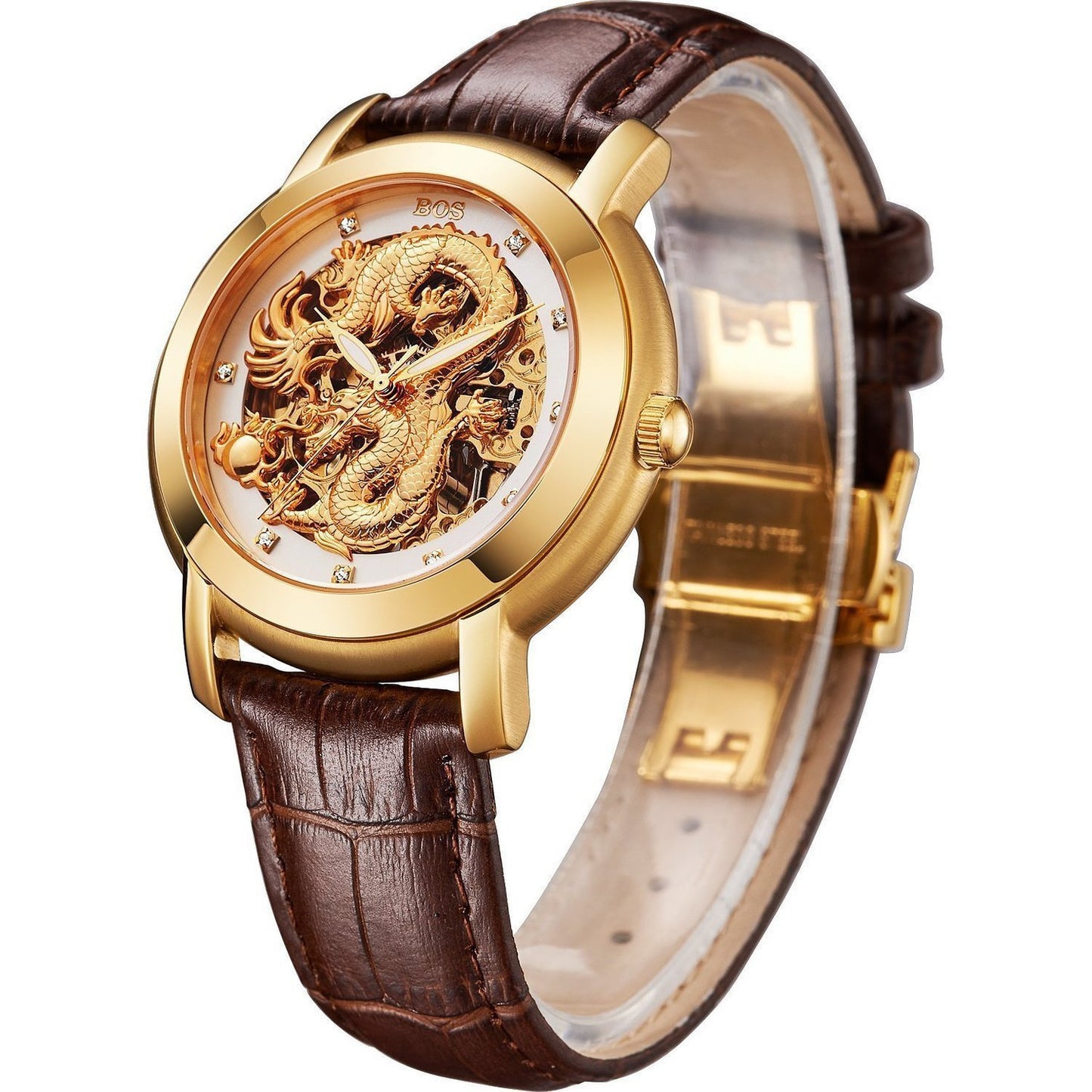 Men's mechanical watch steel belt imported watches