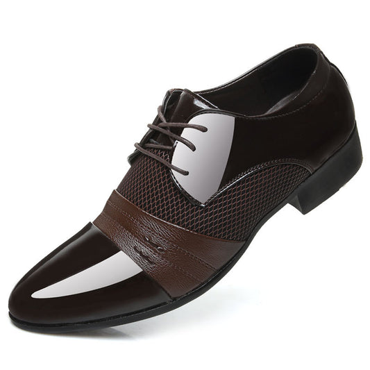 Men's Fashion Business Casual Shoes Formal Leather Shoes