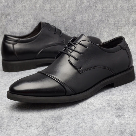 Luxury Business Oxford Leather Shoes Men Breathable Rubber Formal Dress Shoes Male Office Wedding Flats Footwear Mocassin Homme