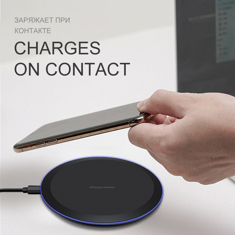 10W/ 5W USB Fast Wireless Phone Charger