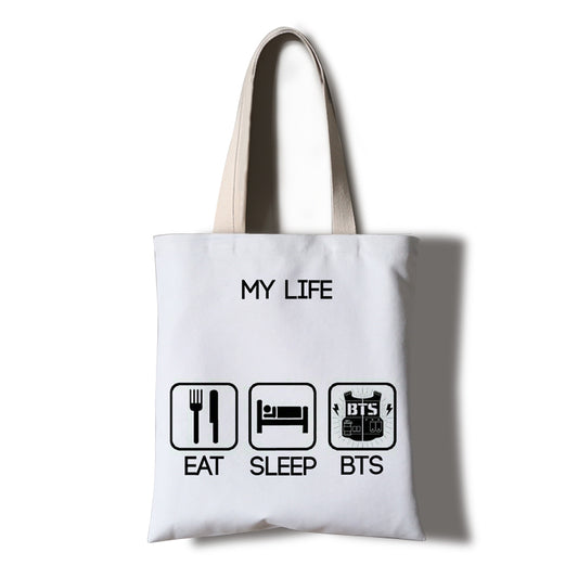 Handbag student letter art travel tutorial bag