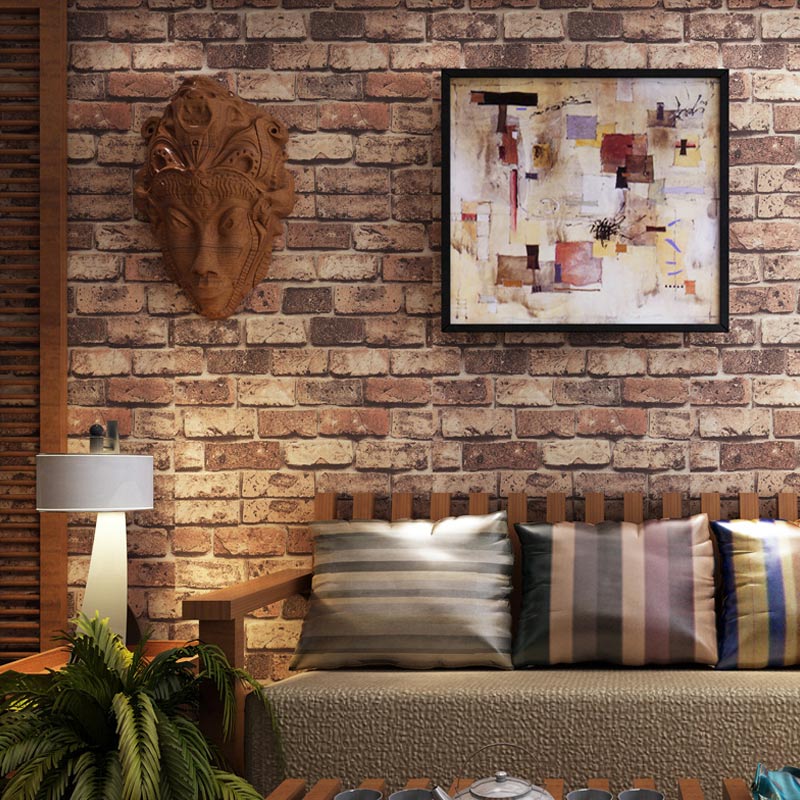 Imitation brick pattern brick wallpaper