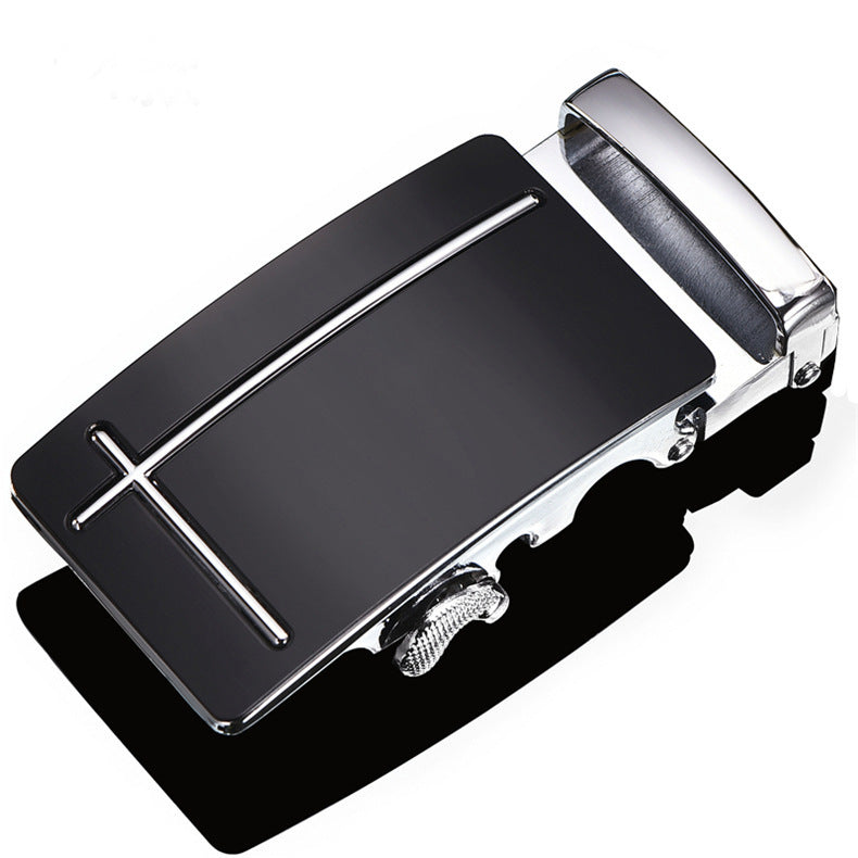 Men's automatic buckle alloy metal buckle