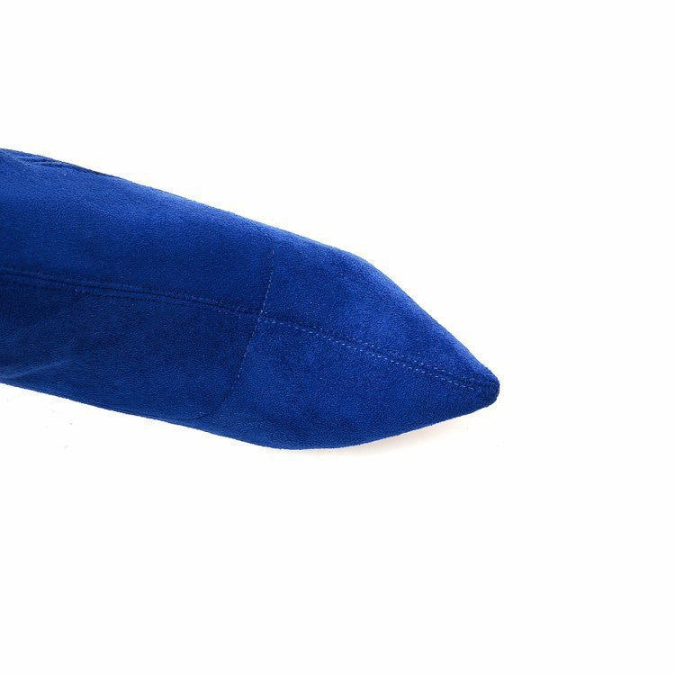 Fashion Stretch Pointy Toe High Heel Over-the-knee Boots For Women