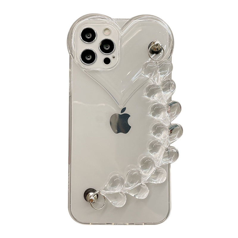 Transparent Love Bracelet Phone Case
