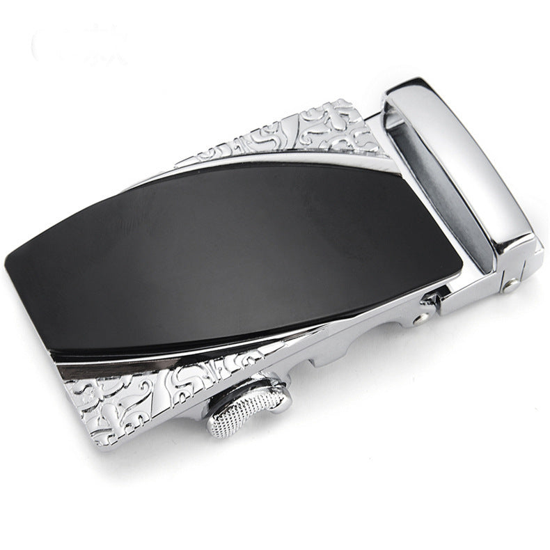 Men's automatic buckle alloy metal buckle