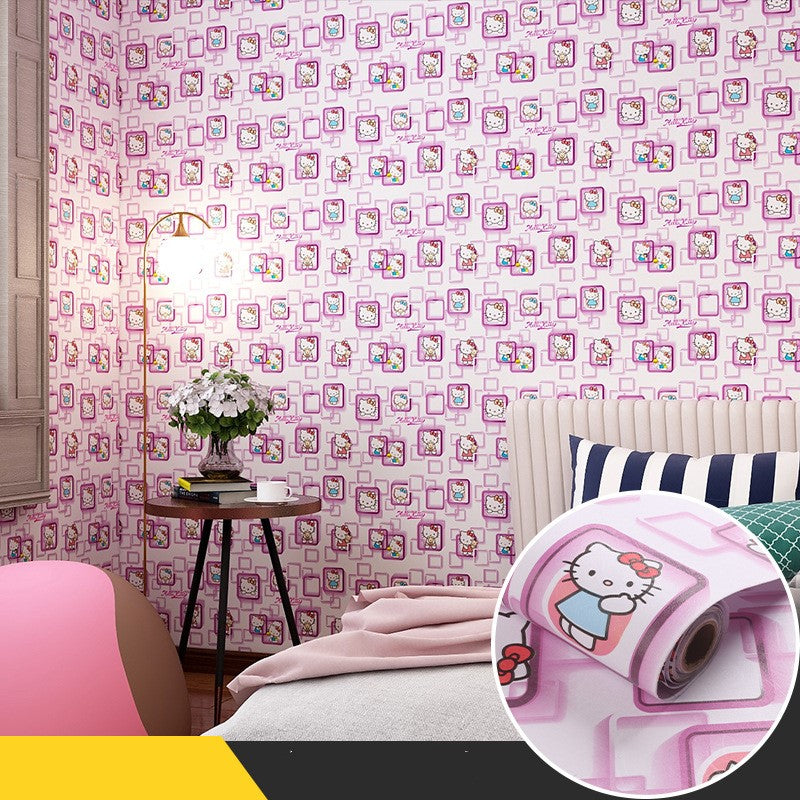 Room Cartoon Pastoral Wallpaper british wallpaper
