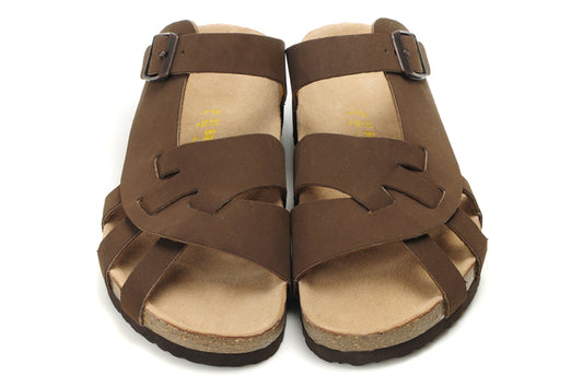 Cork Slippers Men's Half Baotou Lovers Beach Slippers