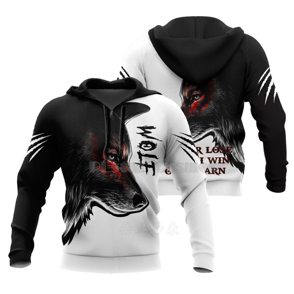 Printed Hoodie Fashion Casual Men's Sweatshirt