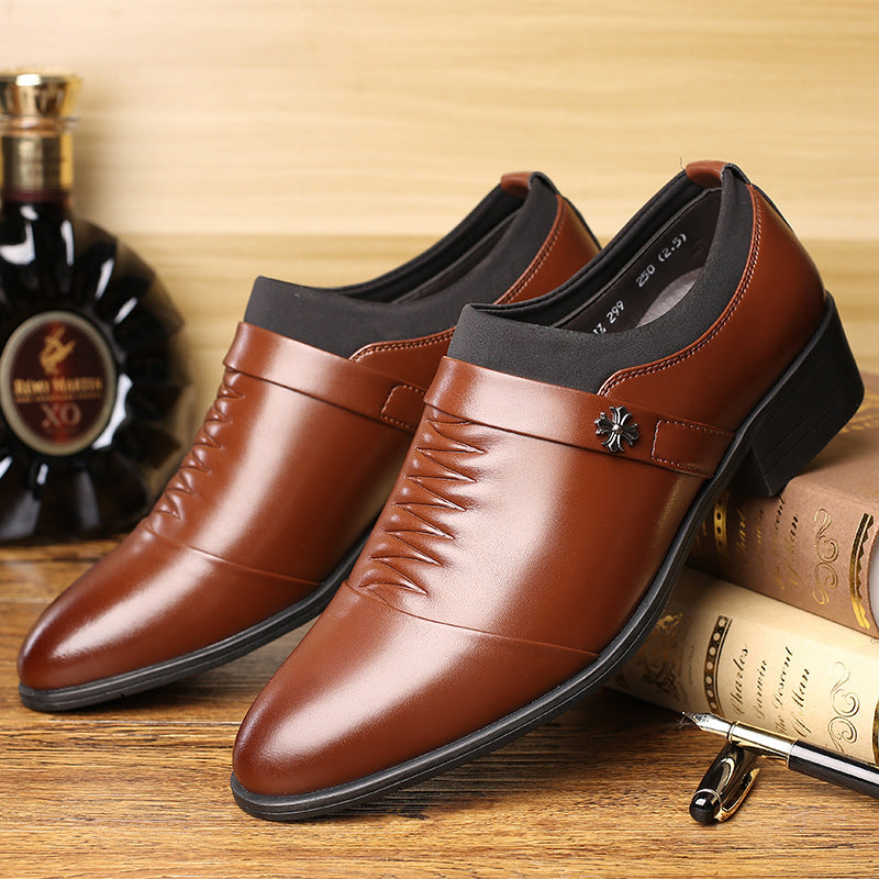 Fashion formal business men's leather shoes
