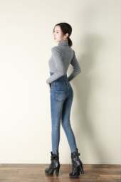 High waist jeans for women