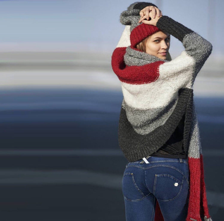 2021 new Italy jeans, peach and hip jeans, bottomless sports pants for women