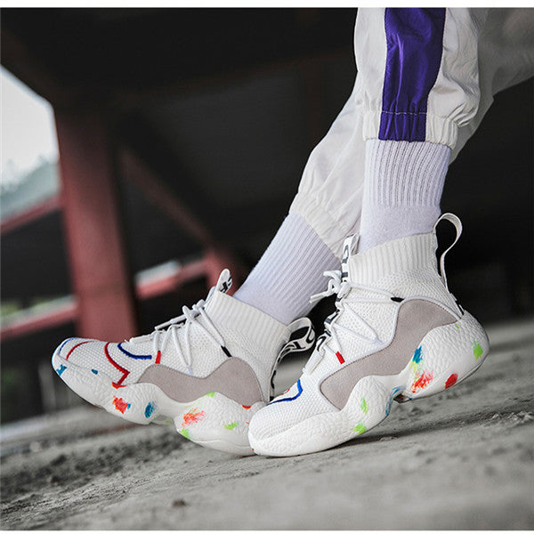 Camouflage socks shoes