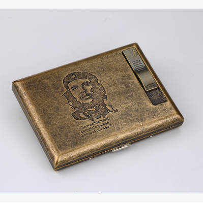 Vintage cigarette case lighter USB electronic coil rechargeable antique lighter