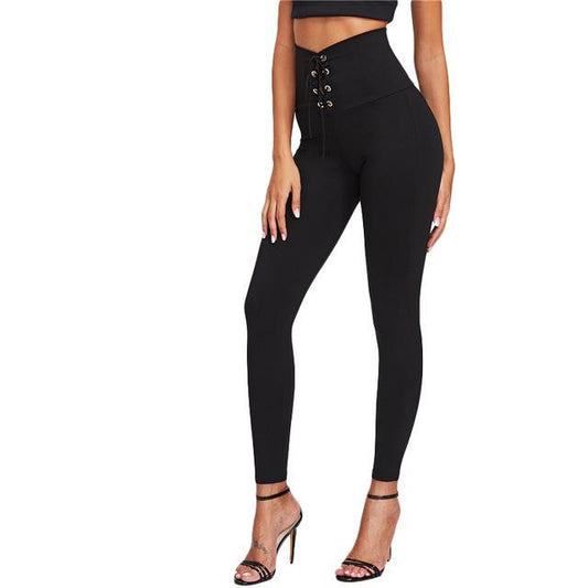 Lace Up Leggings for women