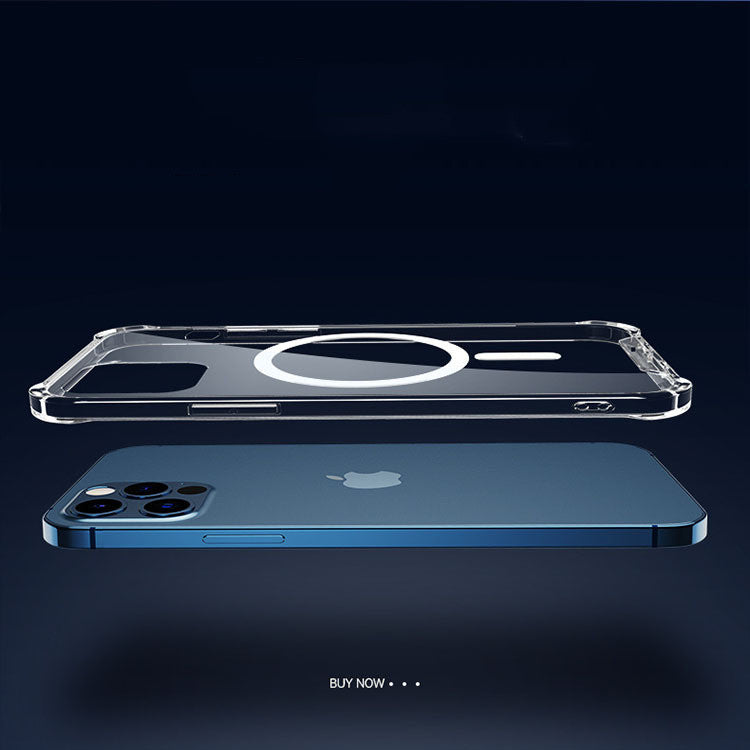 Compatible with Apple, Suitable for MagSafe magnetic shell wireless charging