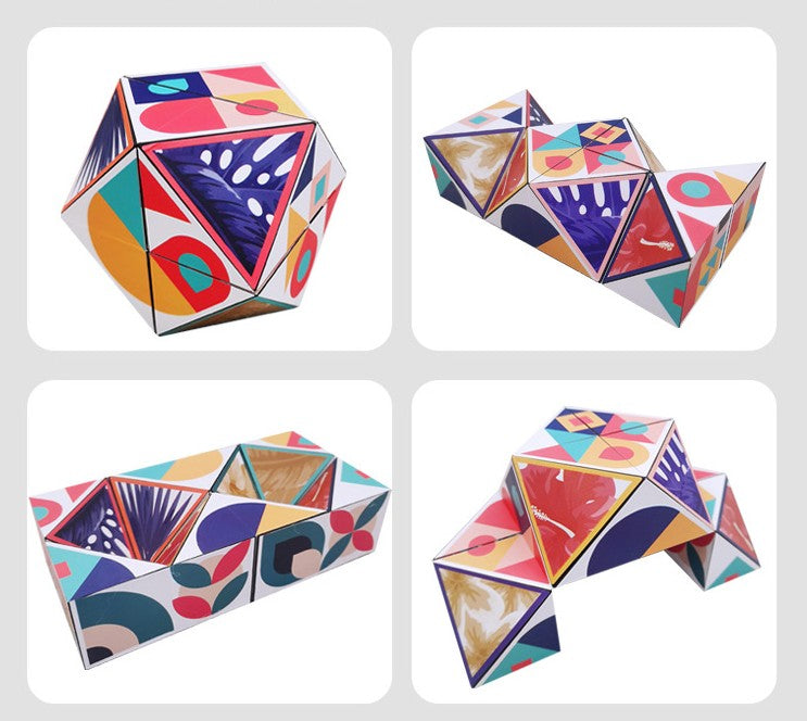 Three Dimensional Infinite Magic Cube Geometry