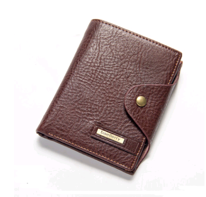 European and American casual men's wallet multi-function short wallet