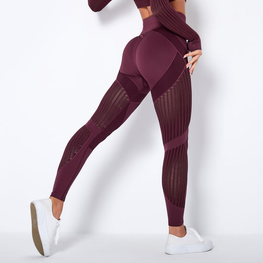 High waist hip lift yoga pants for women