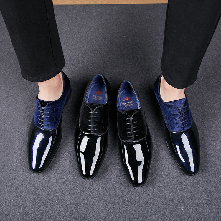 Men's Formal Business Low Top British Pointy Shoes