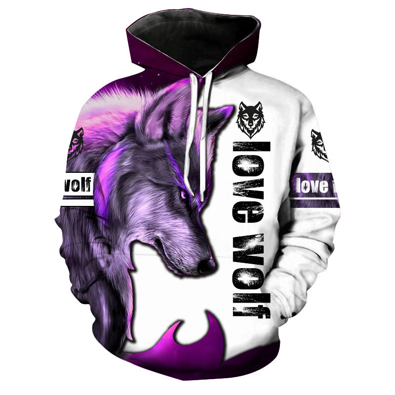 Printed Hoodie Fashion Casual Men's Sweatshirt