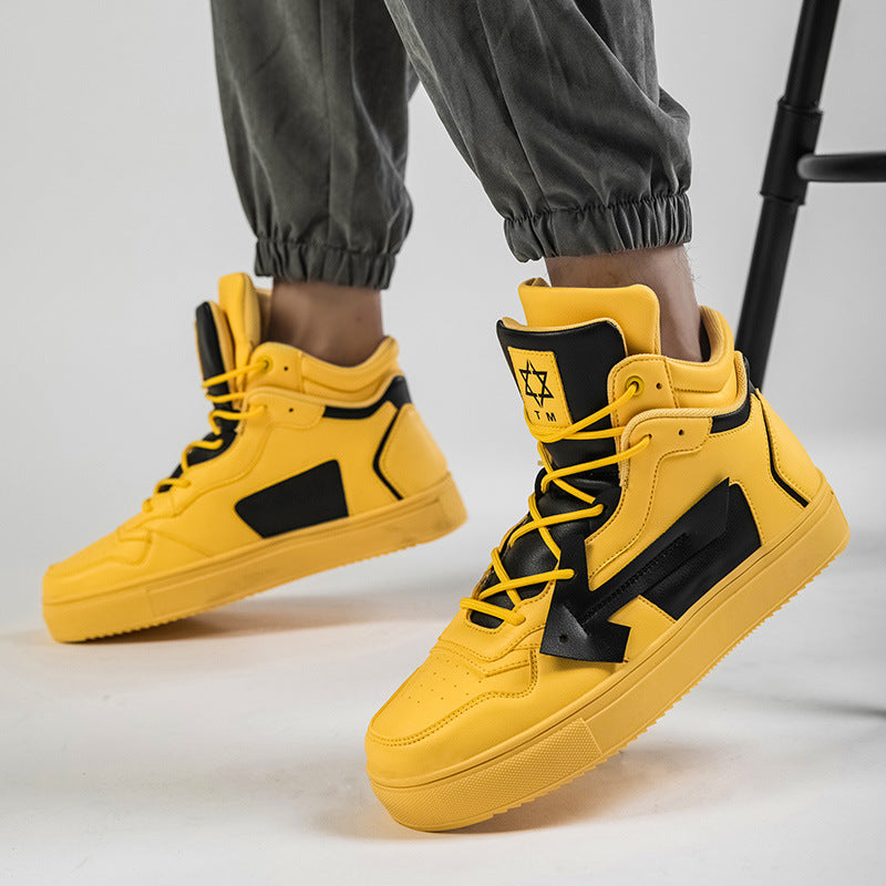 2021 fall new sneakers men's Korean style trend