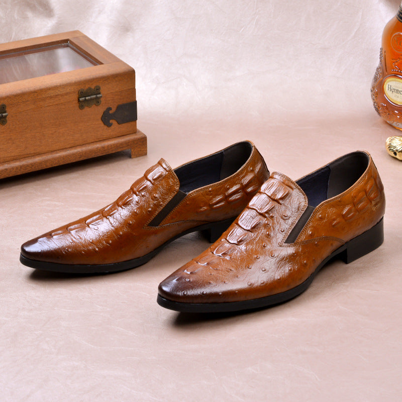 British business dress shoes for men