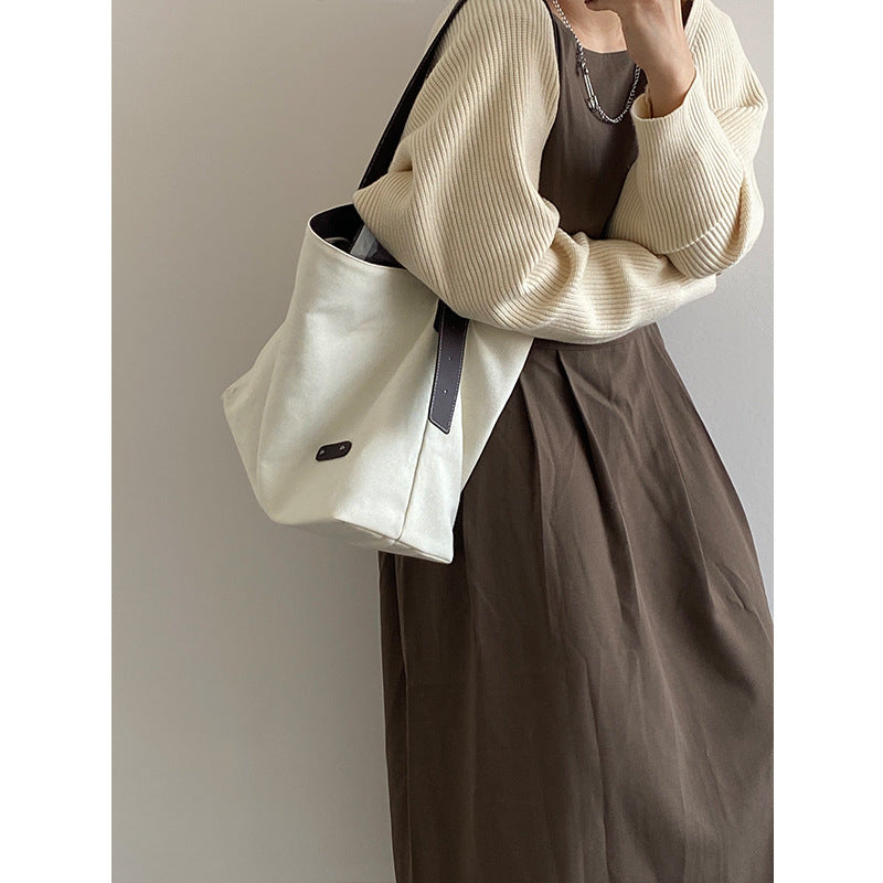 Japanese Simple Canvas Bag Handbags Trend