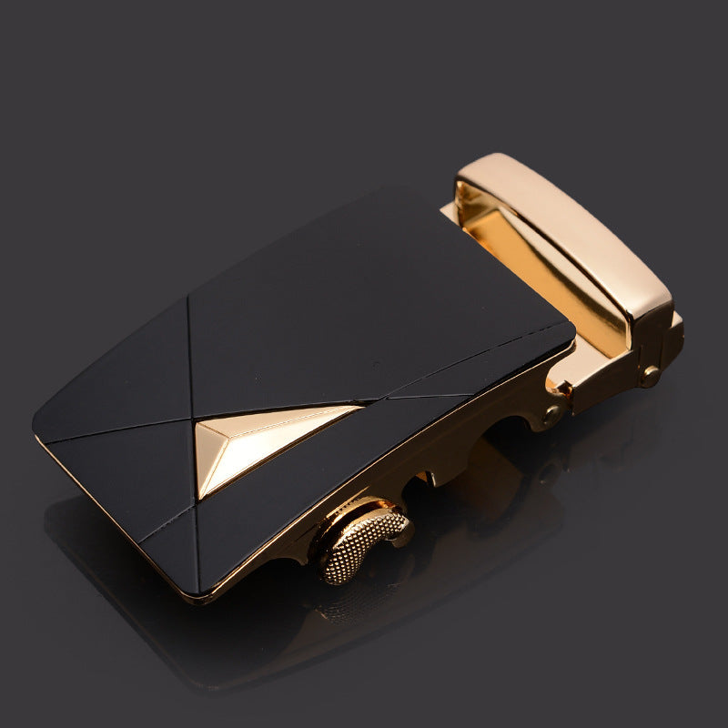 Men's automatic buckle alloy metal buckle
