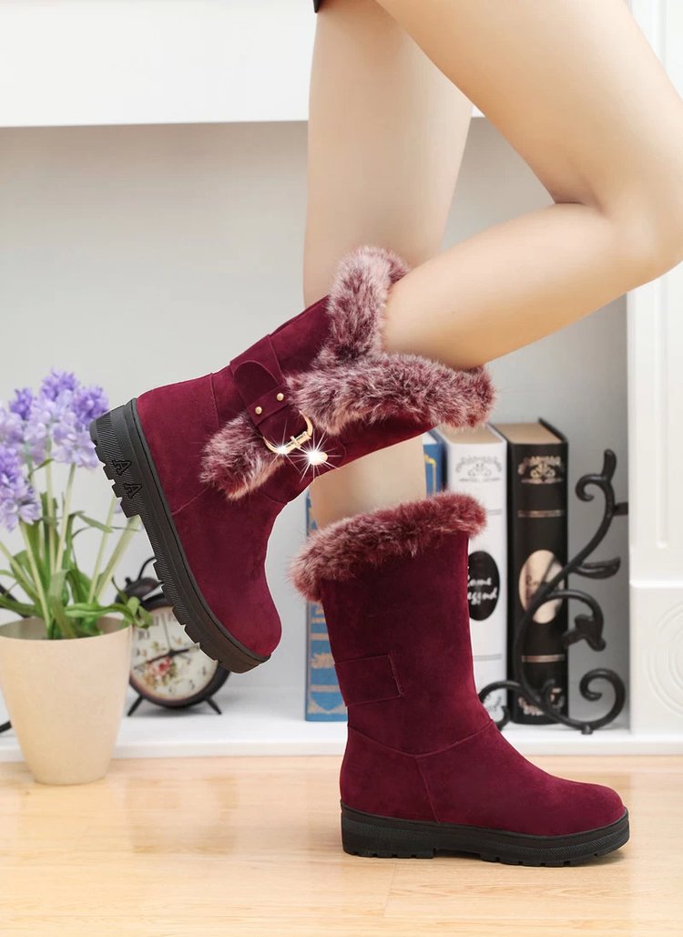 Casual Warm Winter Snow Boots Women