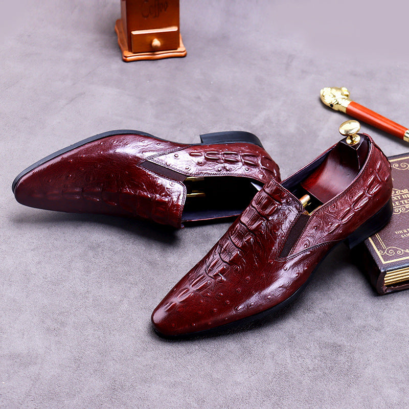 British business dress shoes for men
