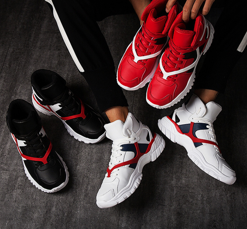 High-top shoes men's shoes