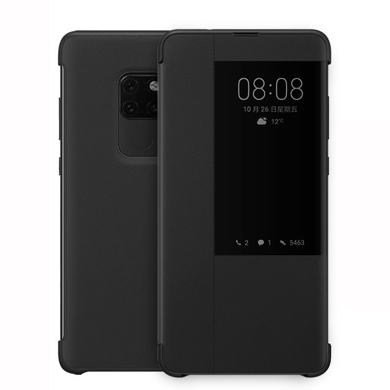 Luxury Window View Smart Flip Case For  Mate 9 10 20 Pro
