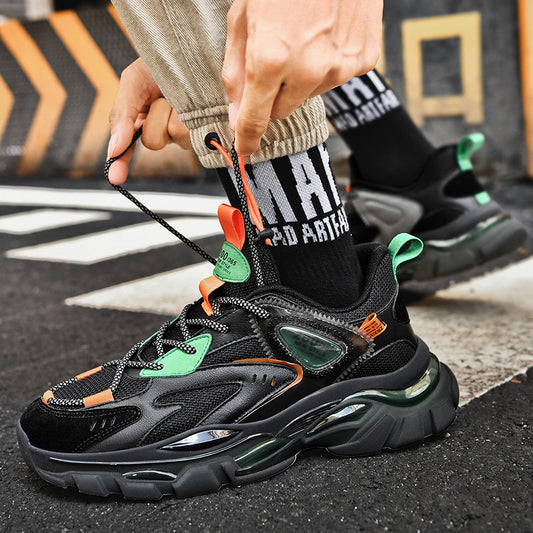 Fashion All-Match Increase Casual Men Old Shoes