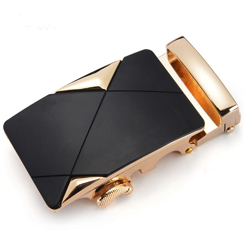 Men's automatic buckle alloy metal buckle