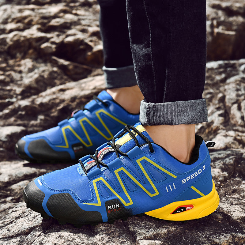 Large Men's Shoes Solomon Outdoor Mountaineering Shoes