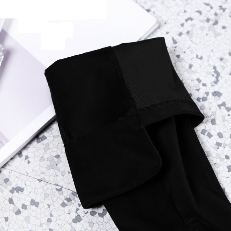 Frosted leg stretch boots for women