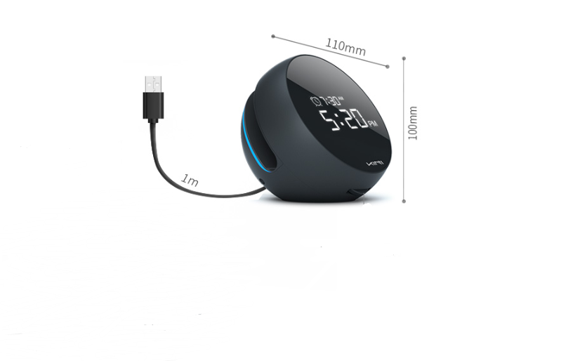 Wireless clock charger for iphone and Android Mobiles
